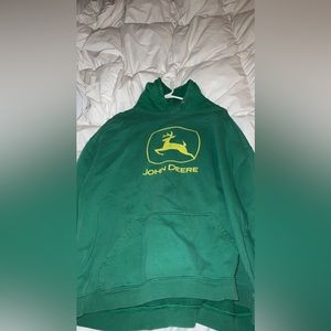 John Deere Green Vintage Logo Hoodie